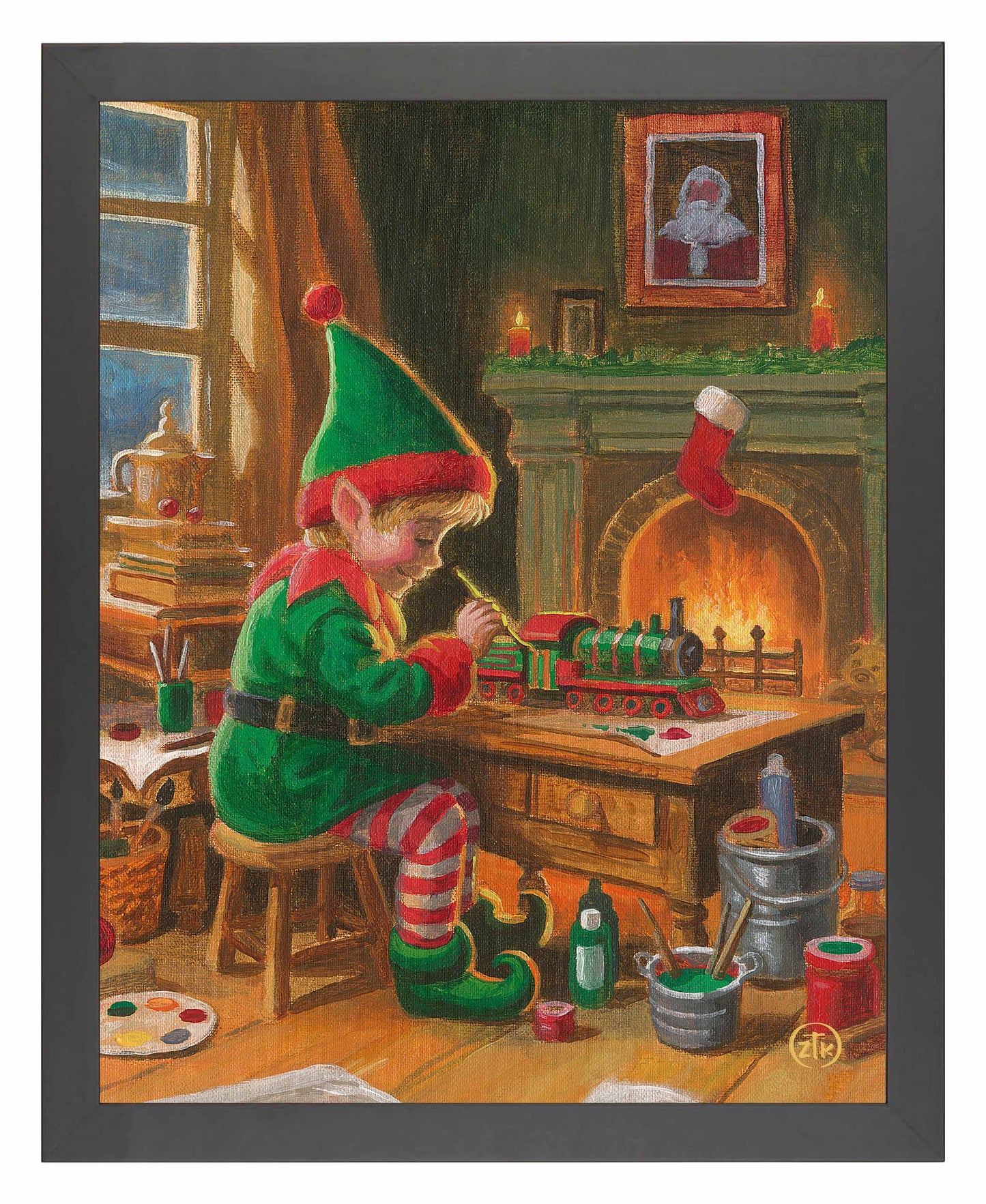 Santa's Little Helper - Art Prints