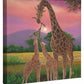 Savanah Family - 14" x 14" Gallery Wrapped Canvas