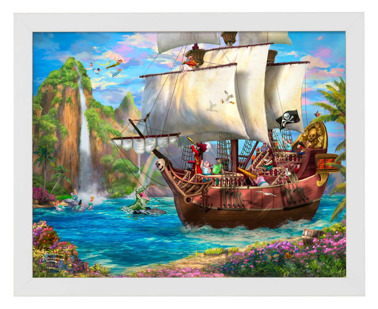 Disney Captain Hook's Never Land Voyage - Art Prints