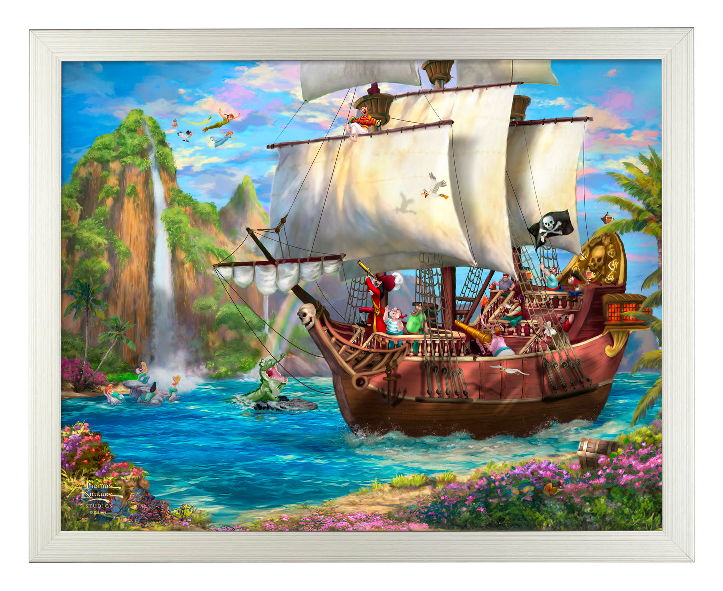 Disney Captain Hook's Never Land Voyage - Art Prints