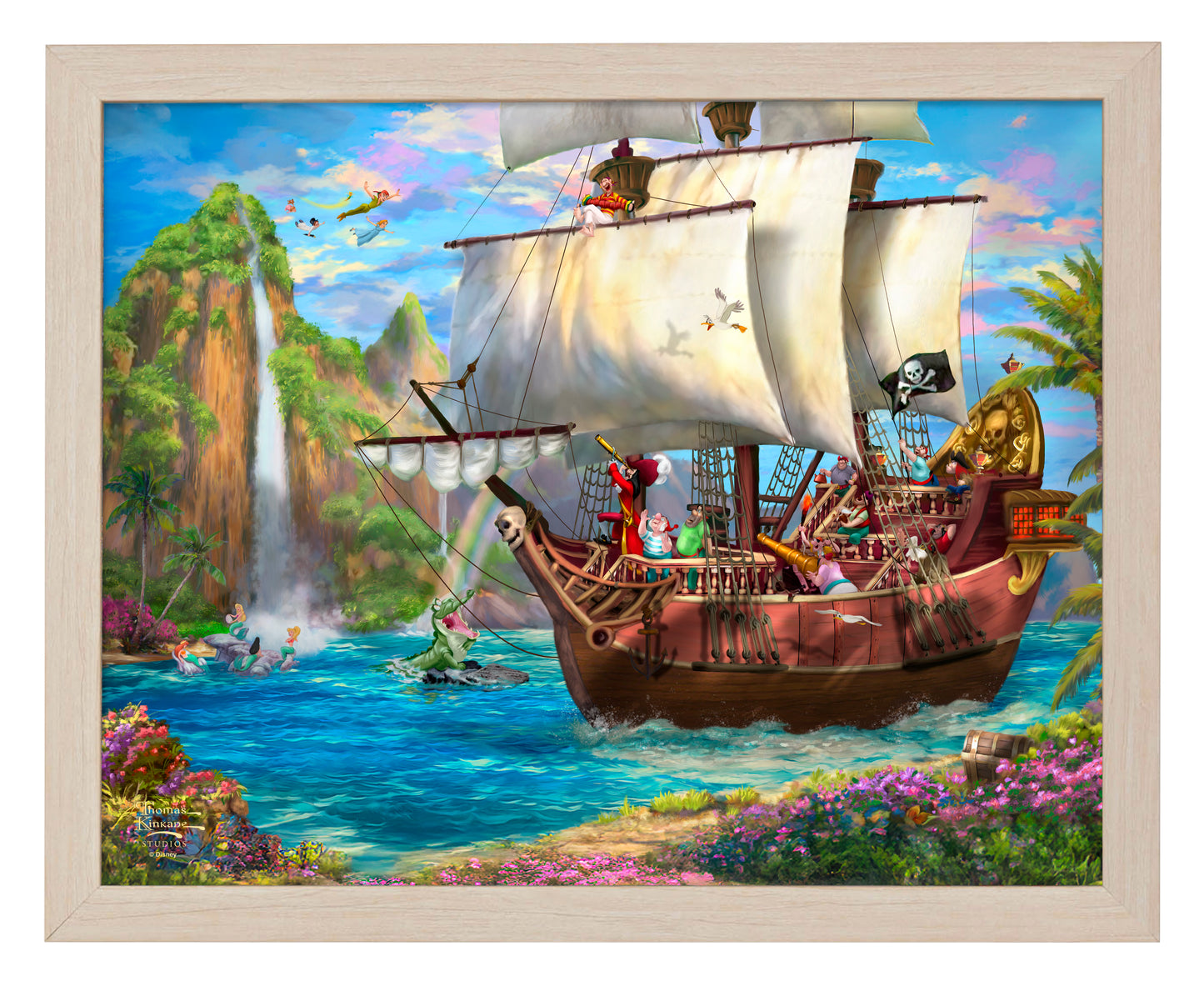 Disney Captain Hook's Never Land Voyage - Art Prints