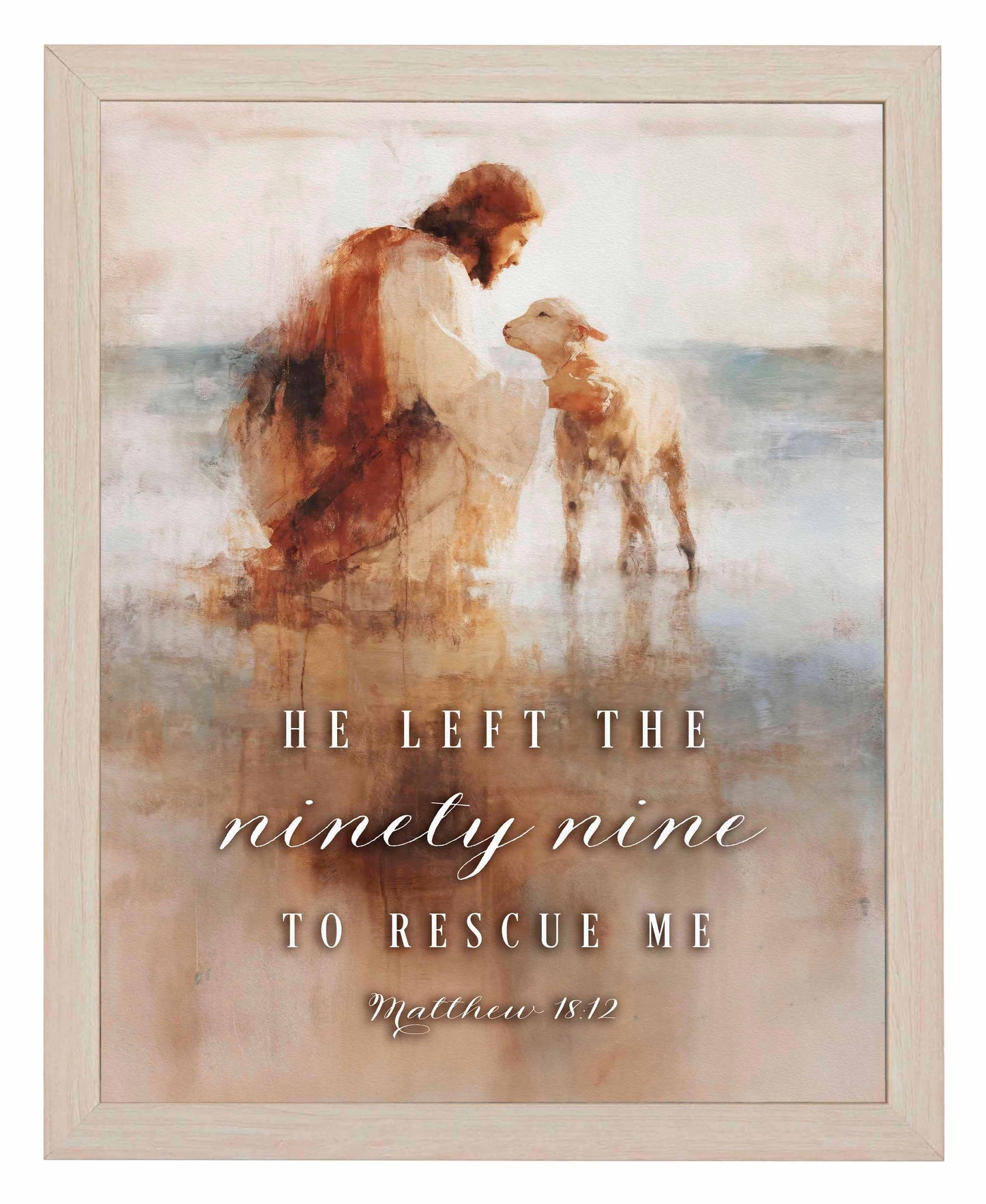 He Left the Ninety nine to Rescue Me - Art Prints