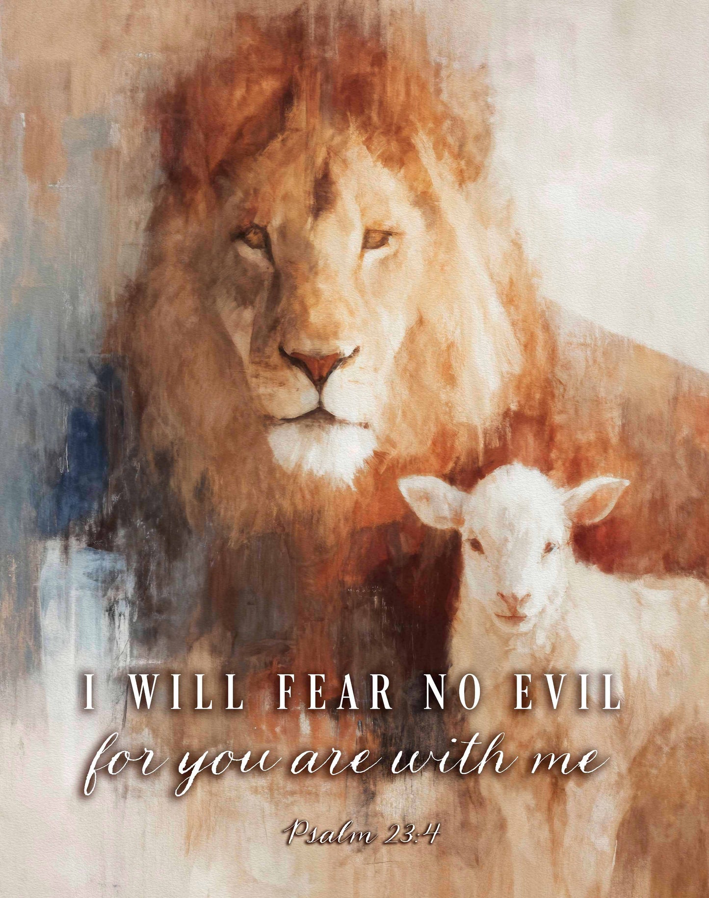 I Will Fear No Evil - Art Prints