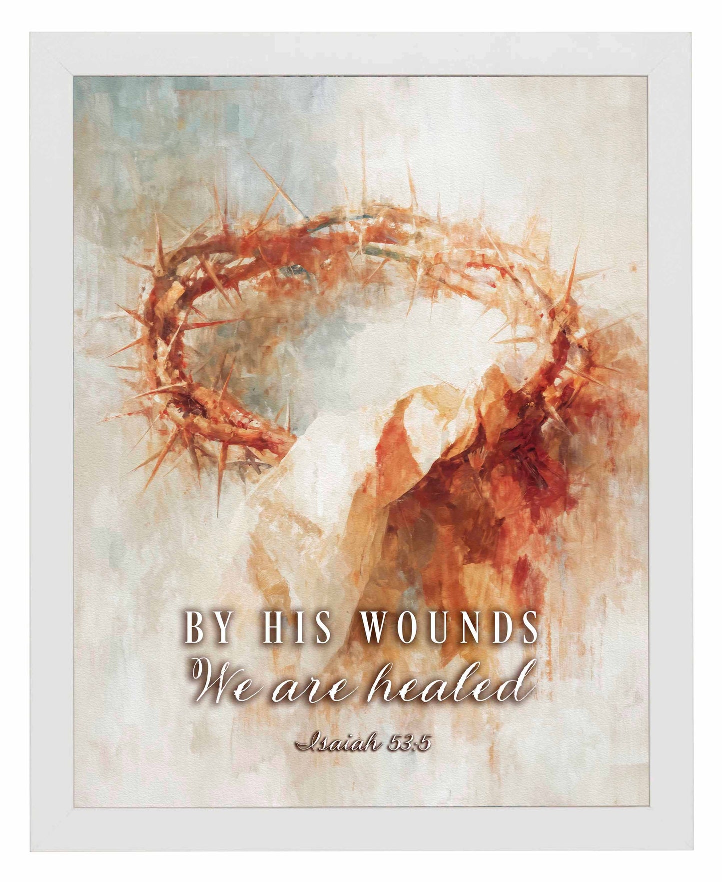 By His Wounds - Art Prints