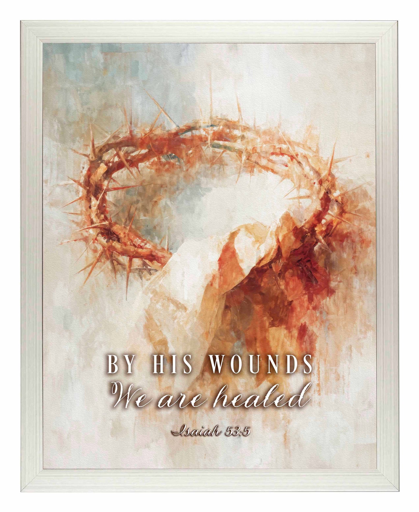 By His Wounds - Art Prints