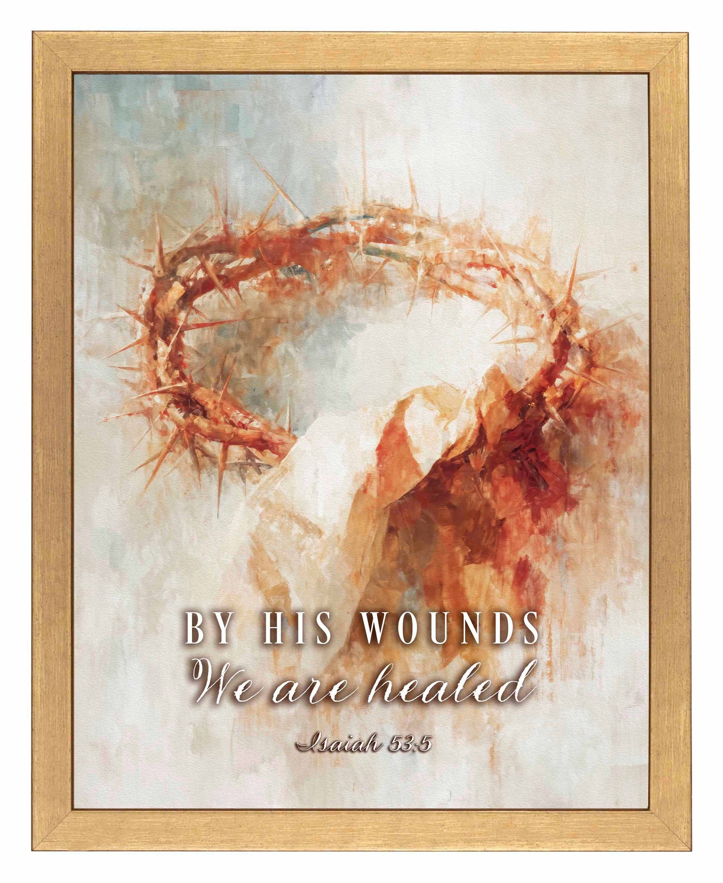 By His Wounds - Art Prints