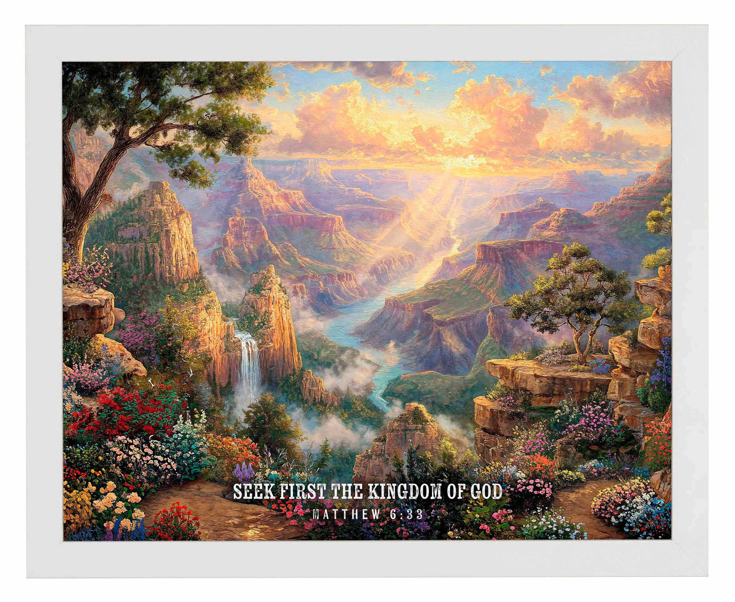 Seek First the Kingdom of God - Art Prints