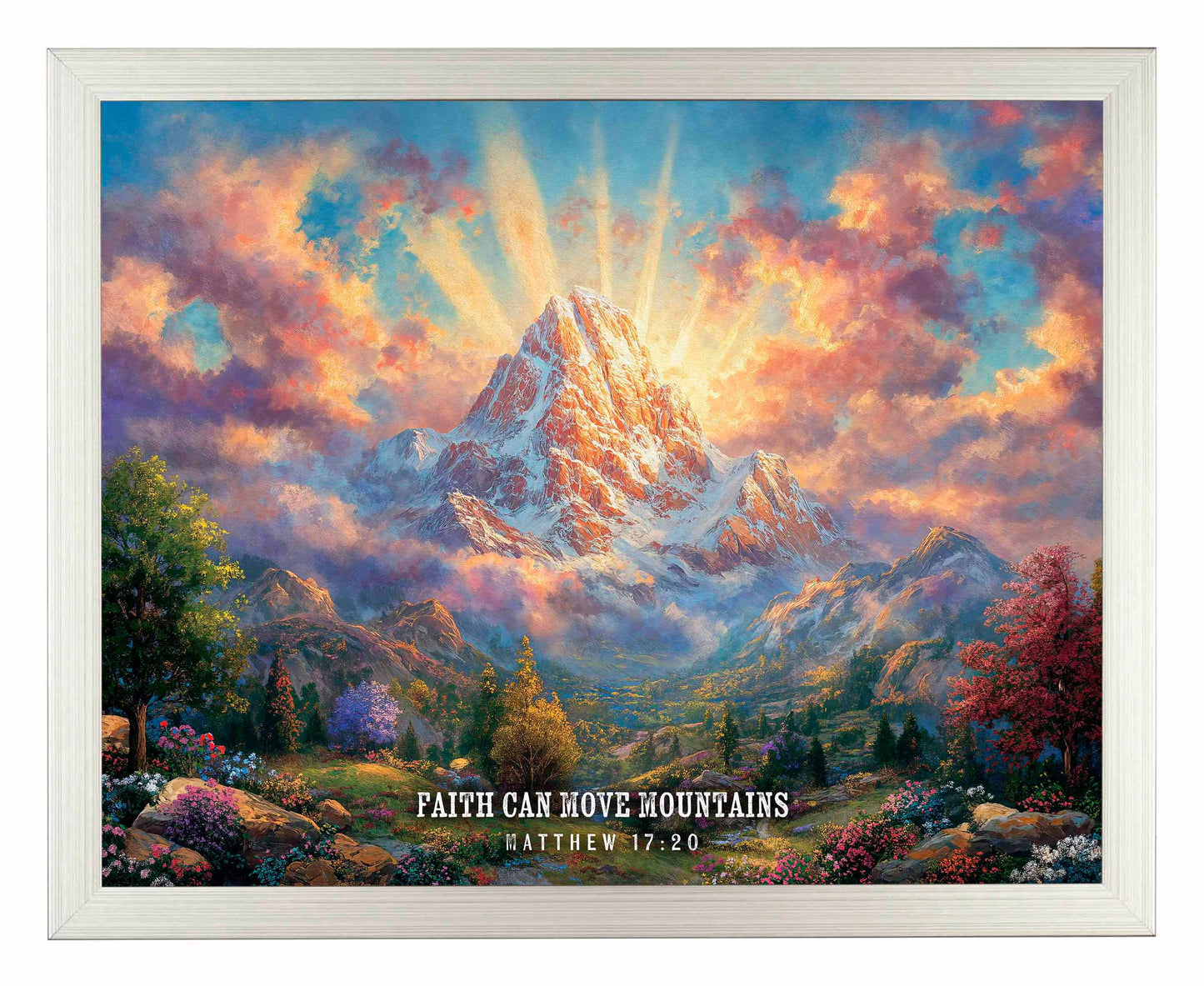 Faith Can Move Mountains - Art Prints