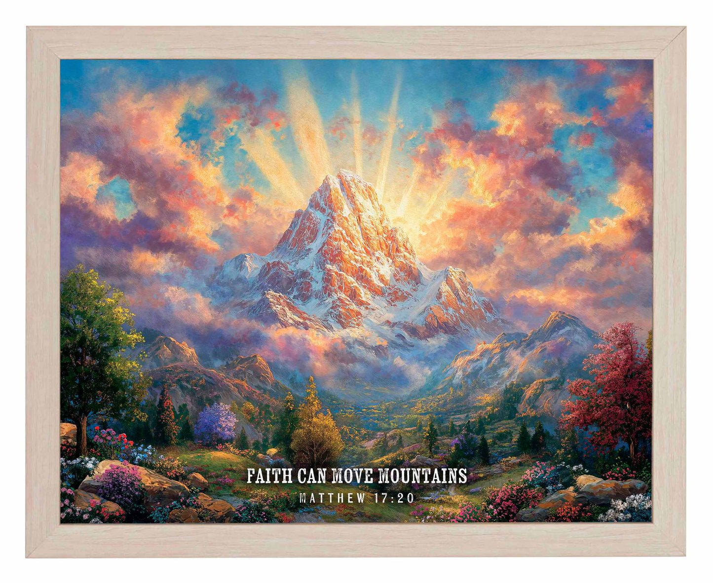Faith Can Move Mountains - Art Prints