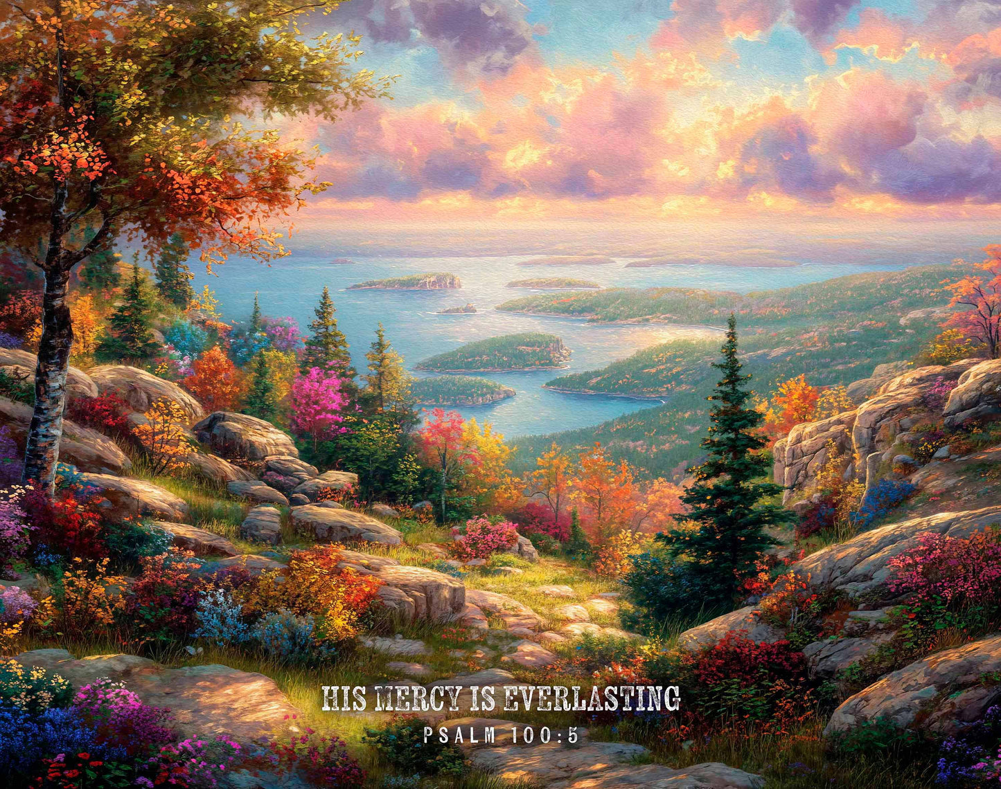 His Mercy is Everlasting - Art Prints