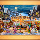 Disney Mickey and Minnie Christmas Market - Jewel Edition Art