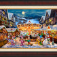 Disney Mickey and Minnie Christmas Market - Jewel Edition Art