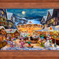 Disney Mickey and Minnie Christmas Market - Jewel Edition Art