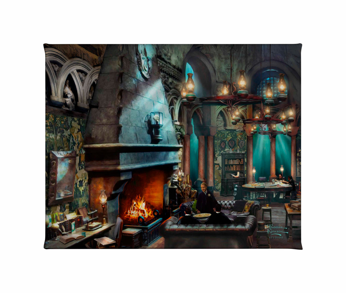 Harry Potter™ Slytherin Room - 8" x 10" Gallery Wrapped Canvas
