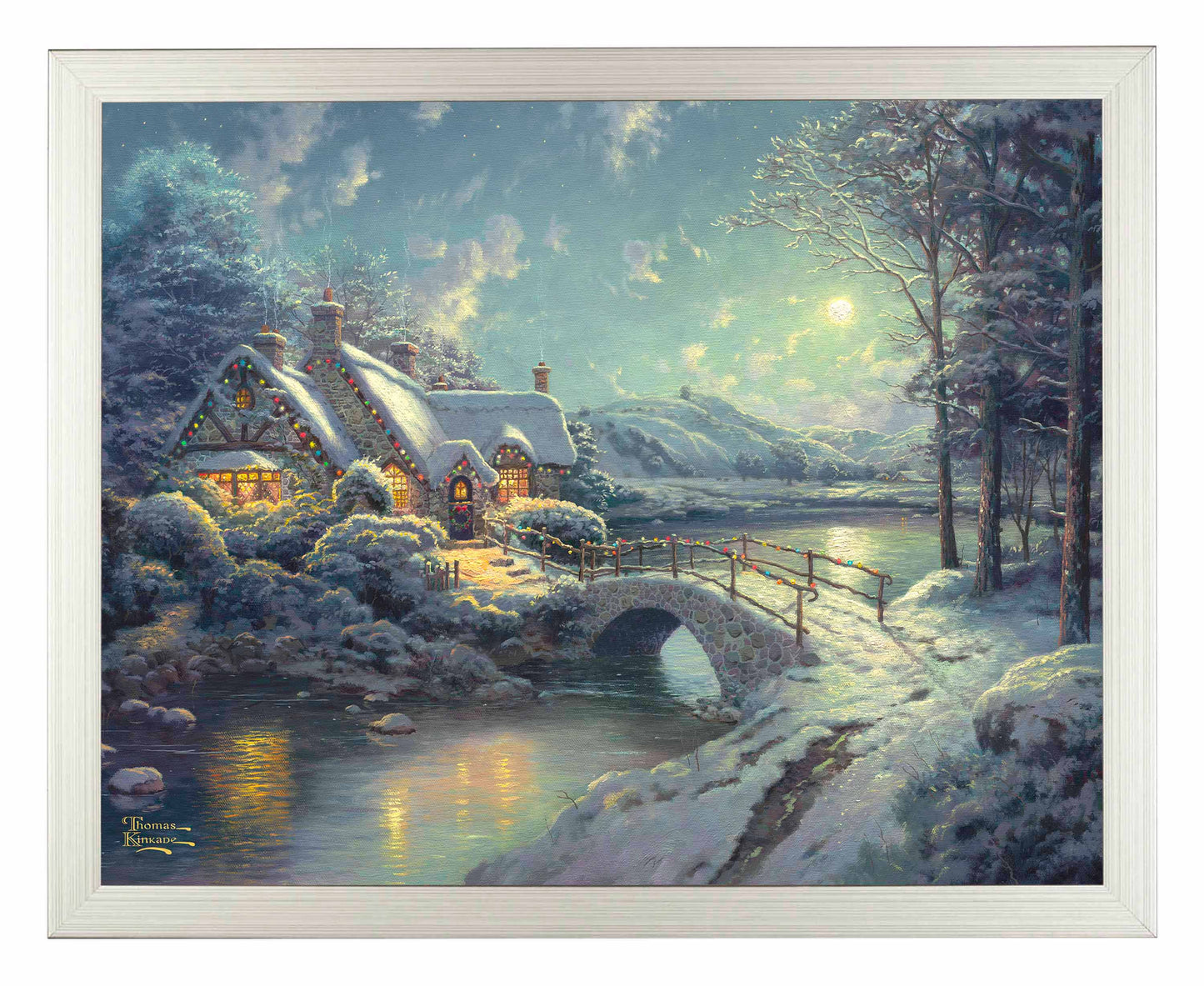 Christmas Moonlight - Art Prints
