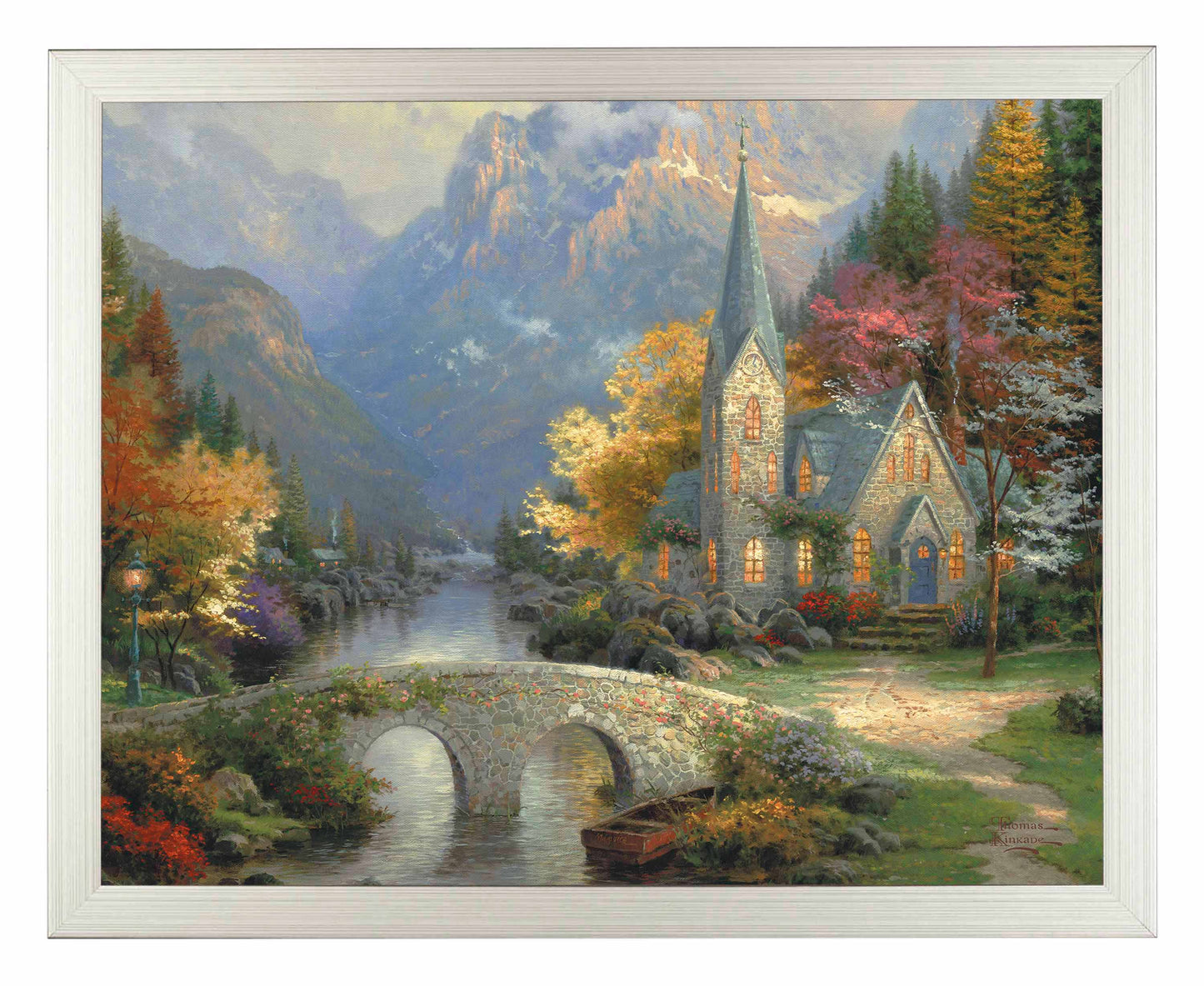 The Mountain Chapel - Art Prints