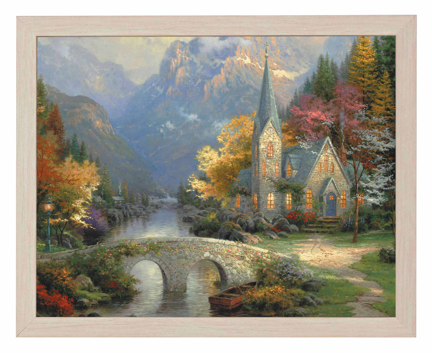 The Mountain Chapel - Art Prints
