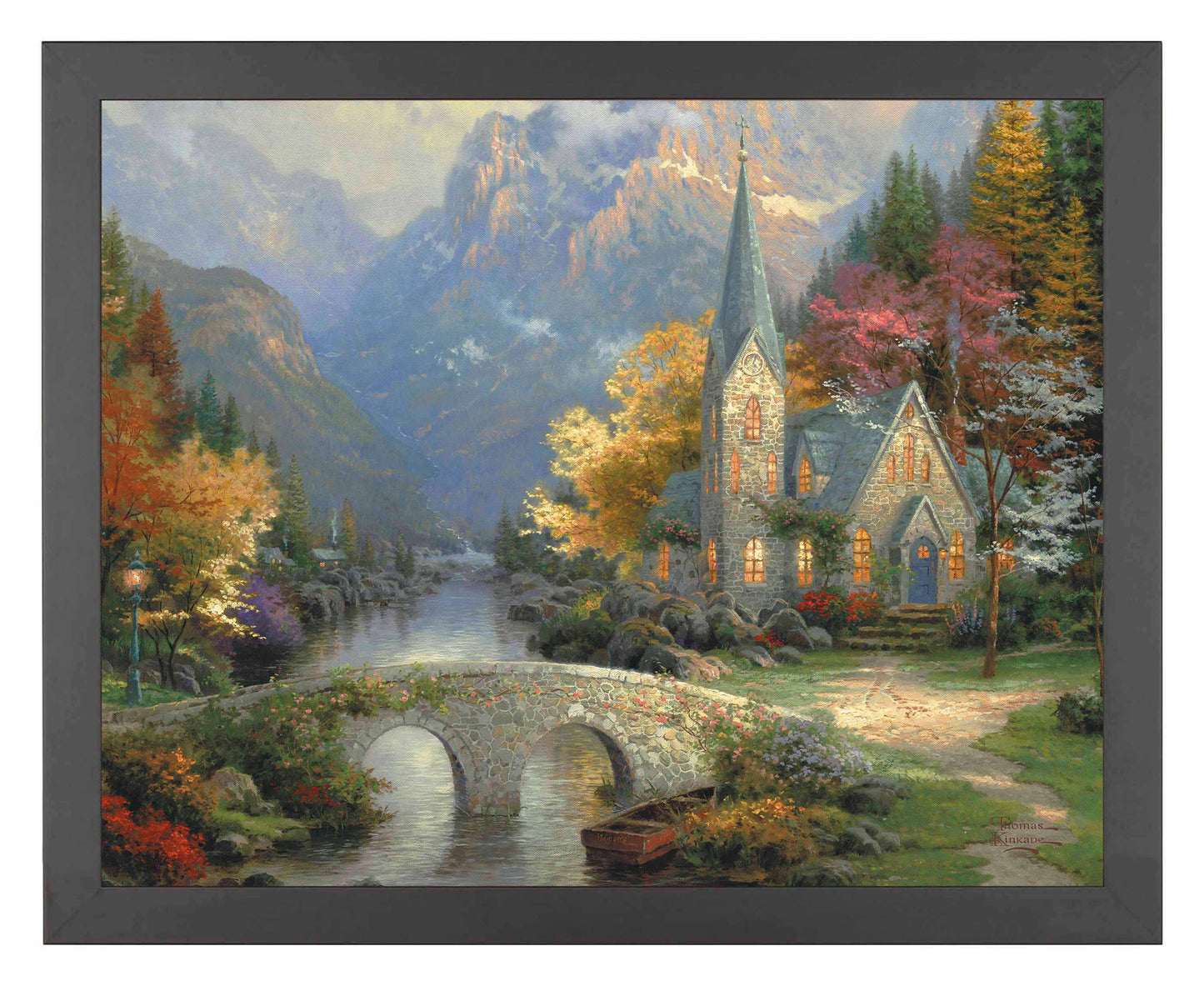 The Mountain Chapel - Art Prints