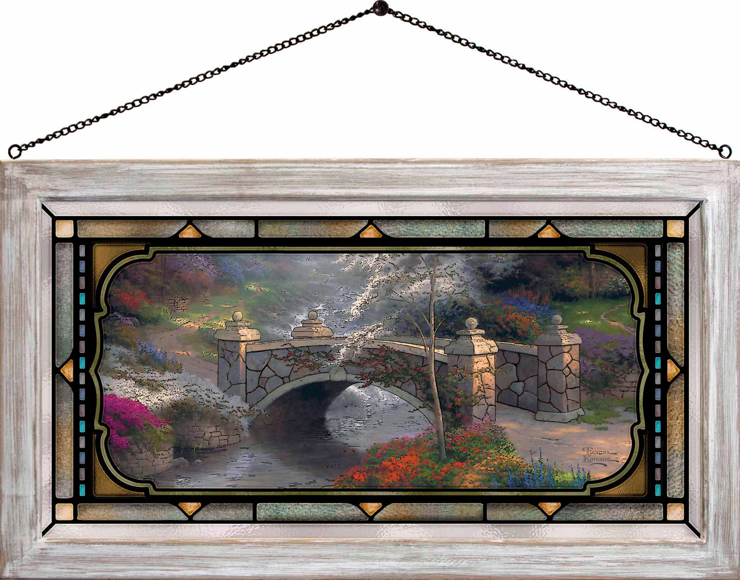 Bridge of Hope - Stained Glass Art