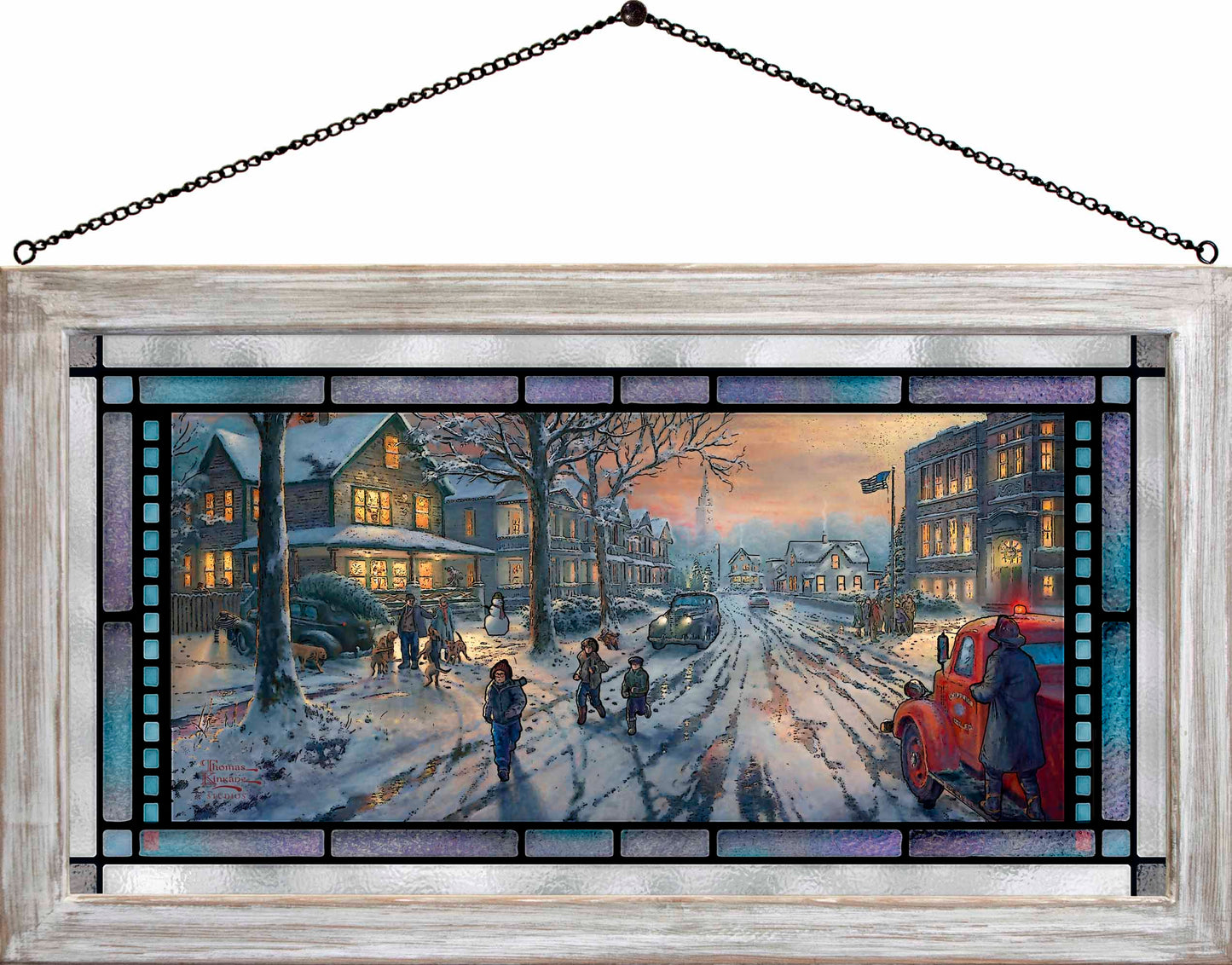 A Christmas Story - Stained Glass Art