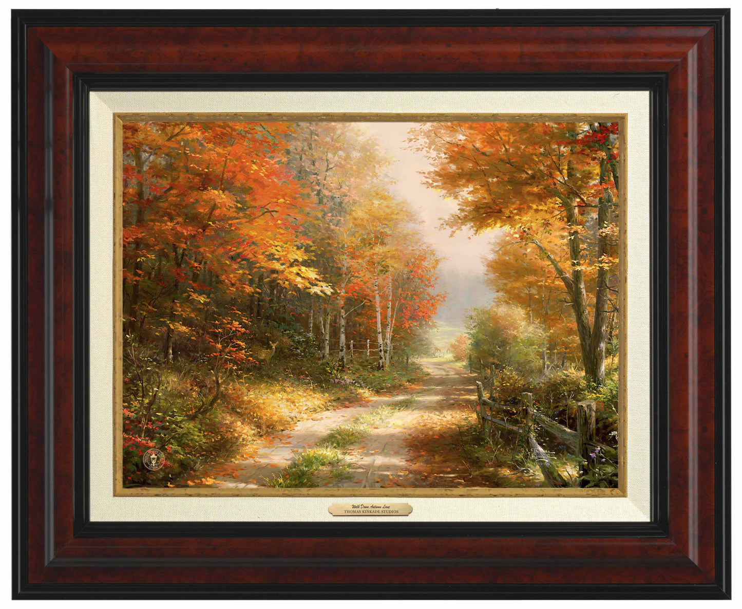 A Walk Down Autumn Lane - Canvas Classics