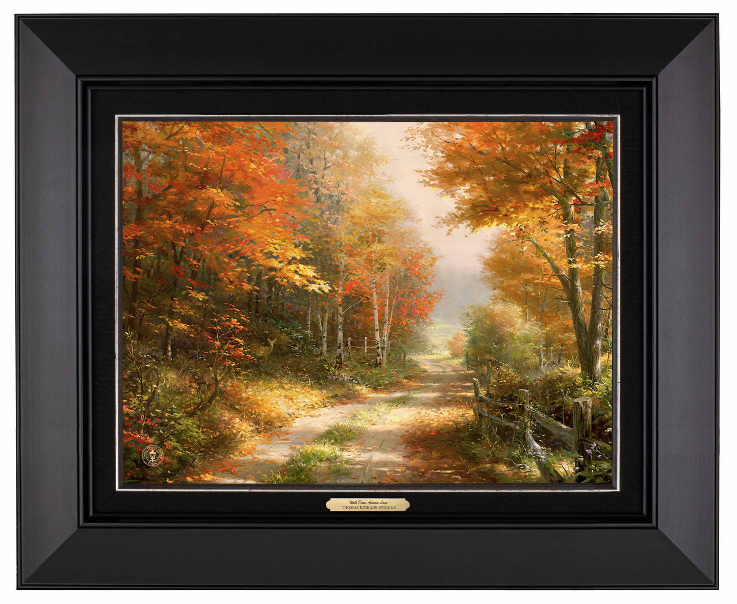 A Walk Down Autumn Lane - Canvas Classics
