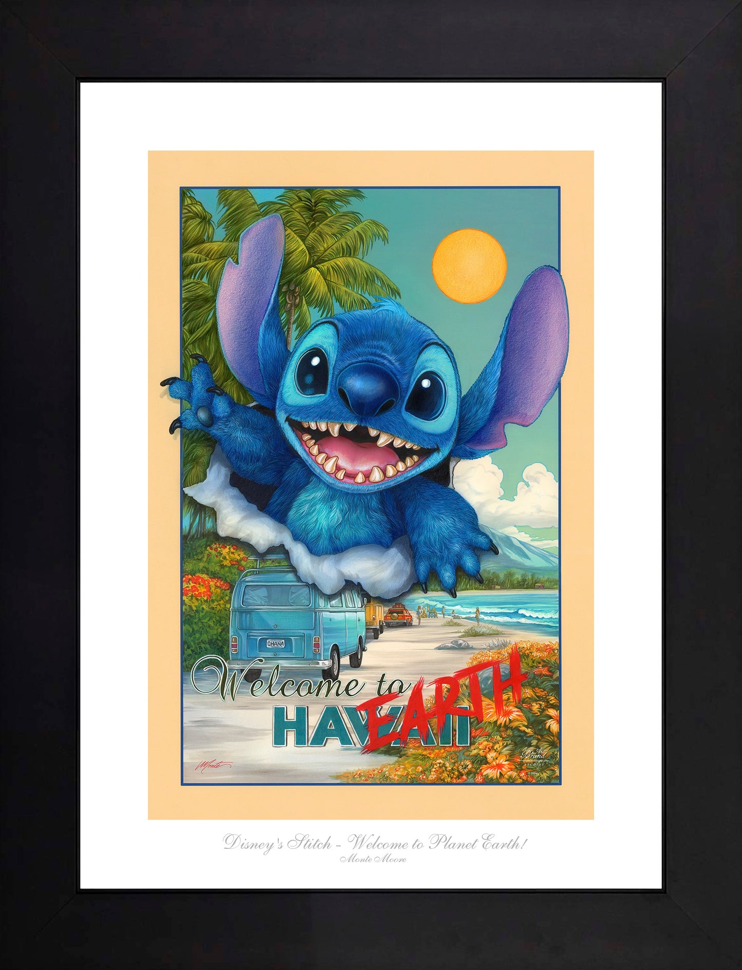 Disney's Stitch - Welcome to Planet Earth - Limited Edition Paper