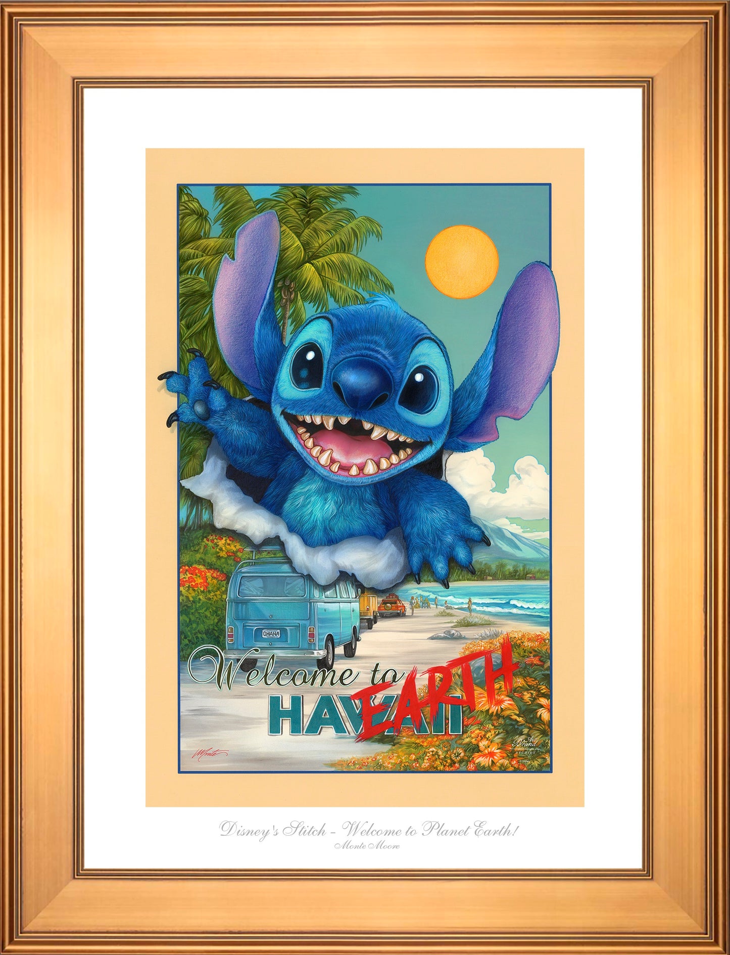 Disney's Stitch - Welcome to Planet Earth - Limited Edition Paper