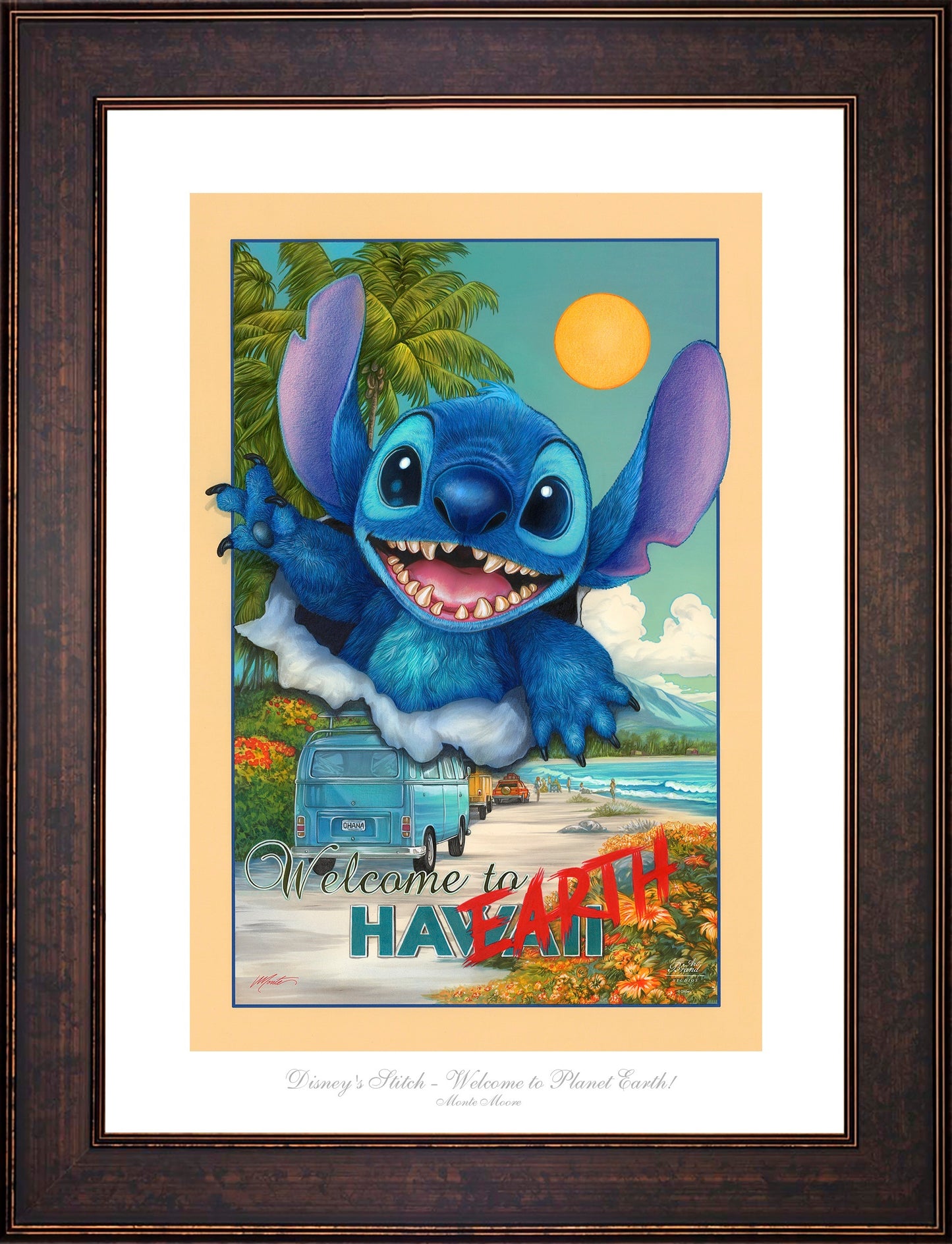 Disney's Stitch - Welcome to Planet Earth - Limited Edition Paper