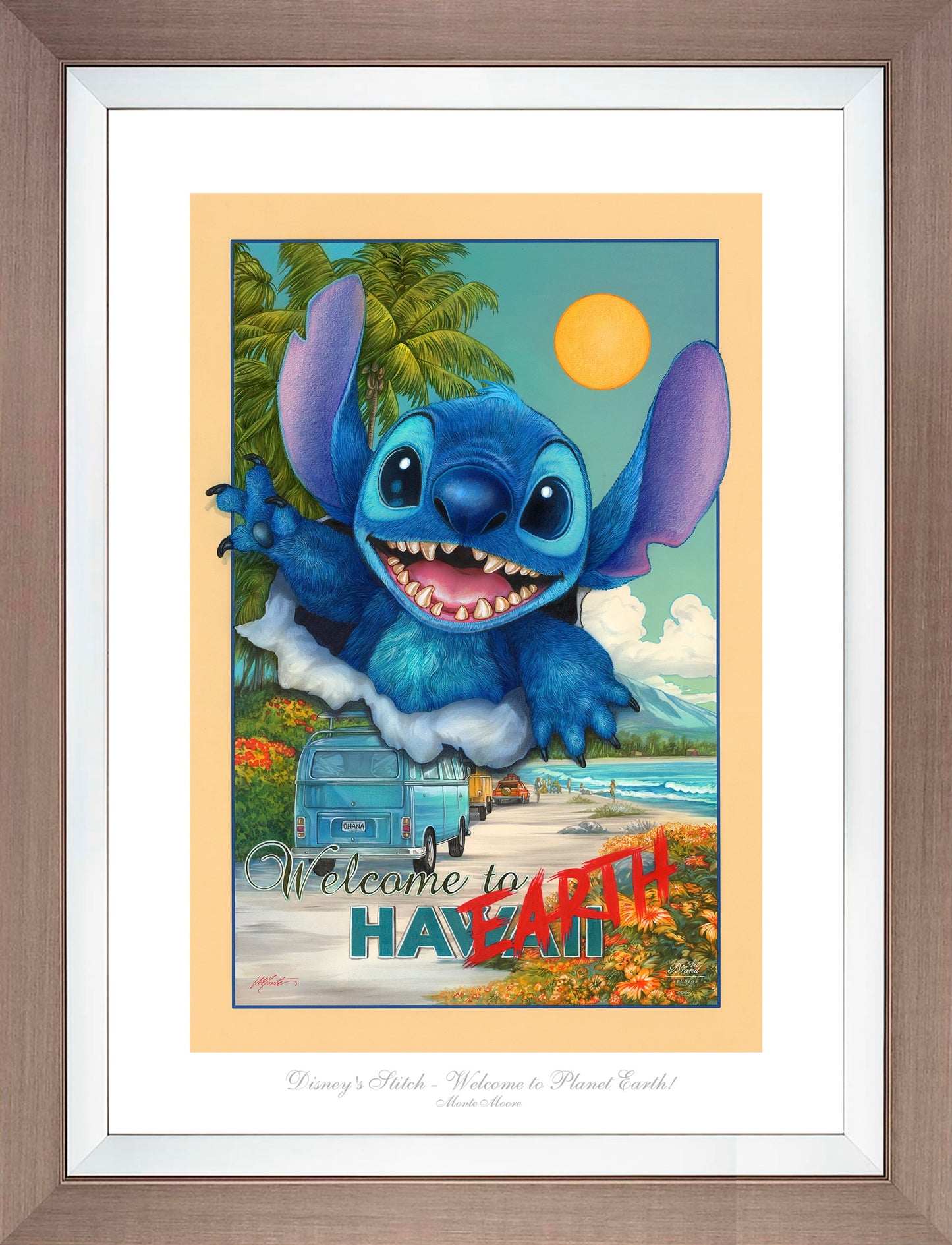 Disney's Stitch - Welcome to Planet Earth - Limited Edition Paper