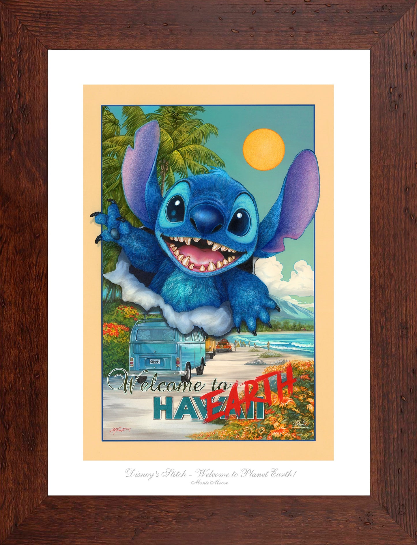 Disney's Stitch - Welcome to Planet Earth - Limited Edition Paper