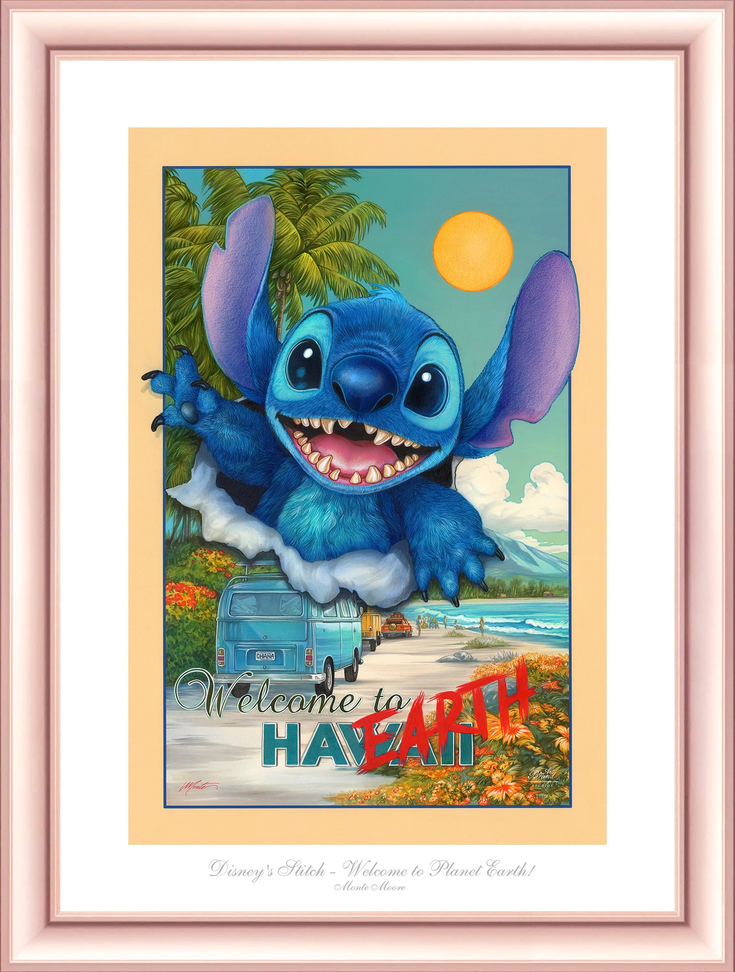 Disney's Stitch - Welcome to Planet Earth - Limited Edition Paper
