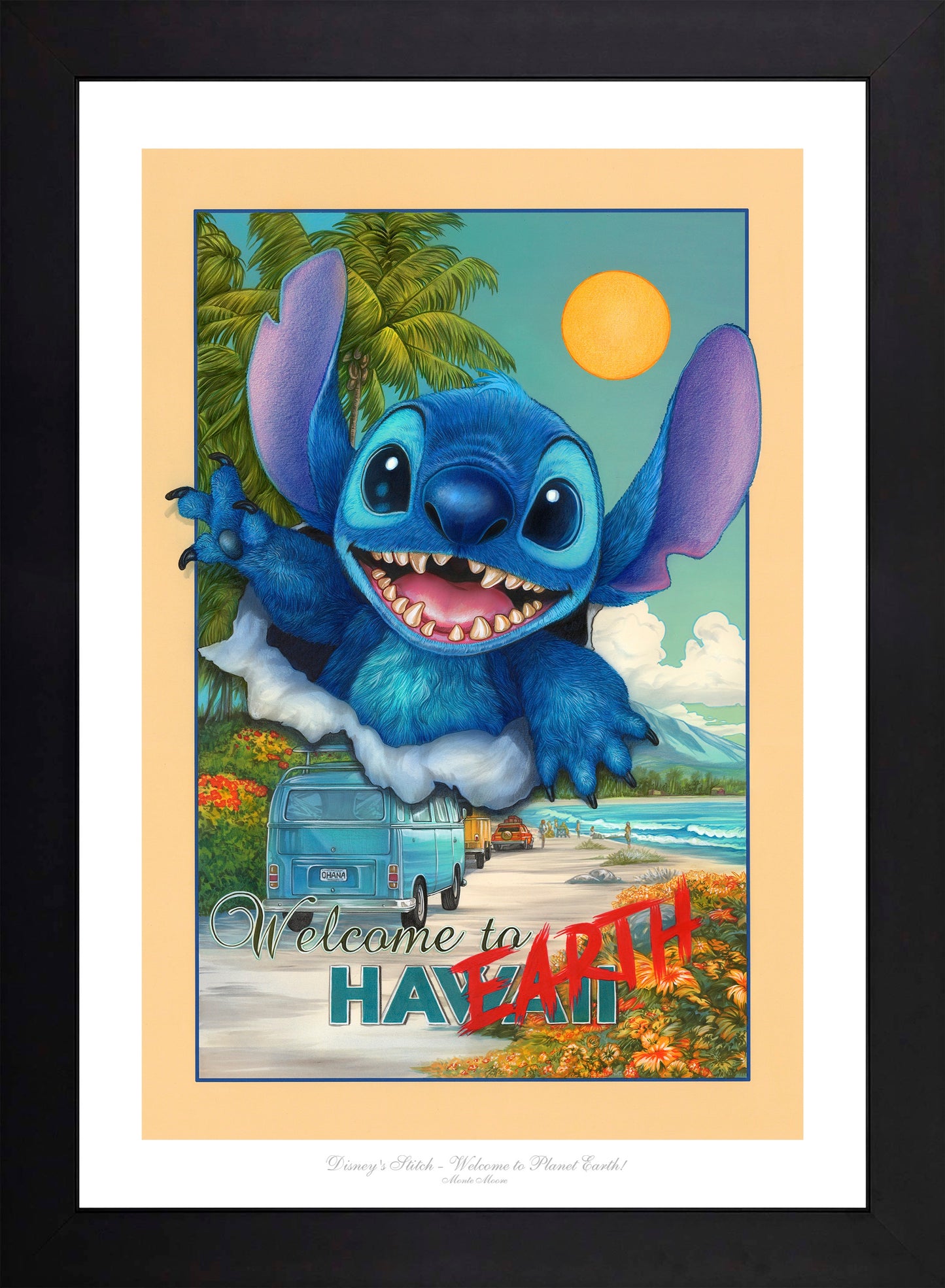Disney's Stitch - Welcome to Planet Earth - Limited Edition Paper
