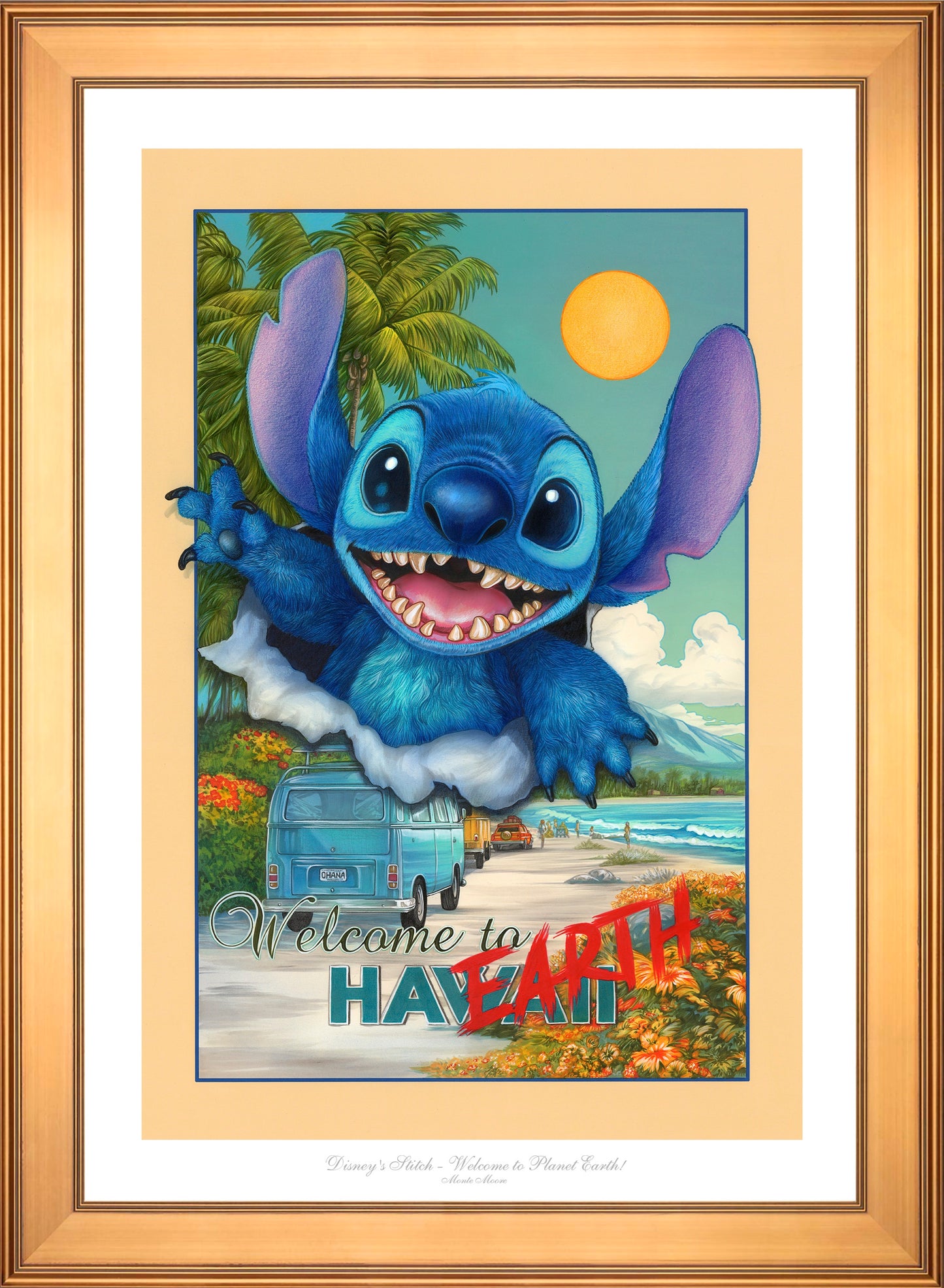 Disney's Stitch - Welcome to Planet Earth - Limited Edition Paper