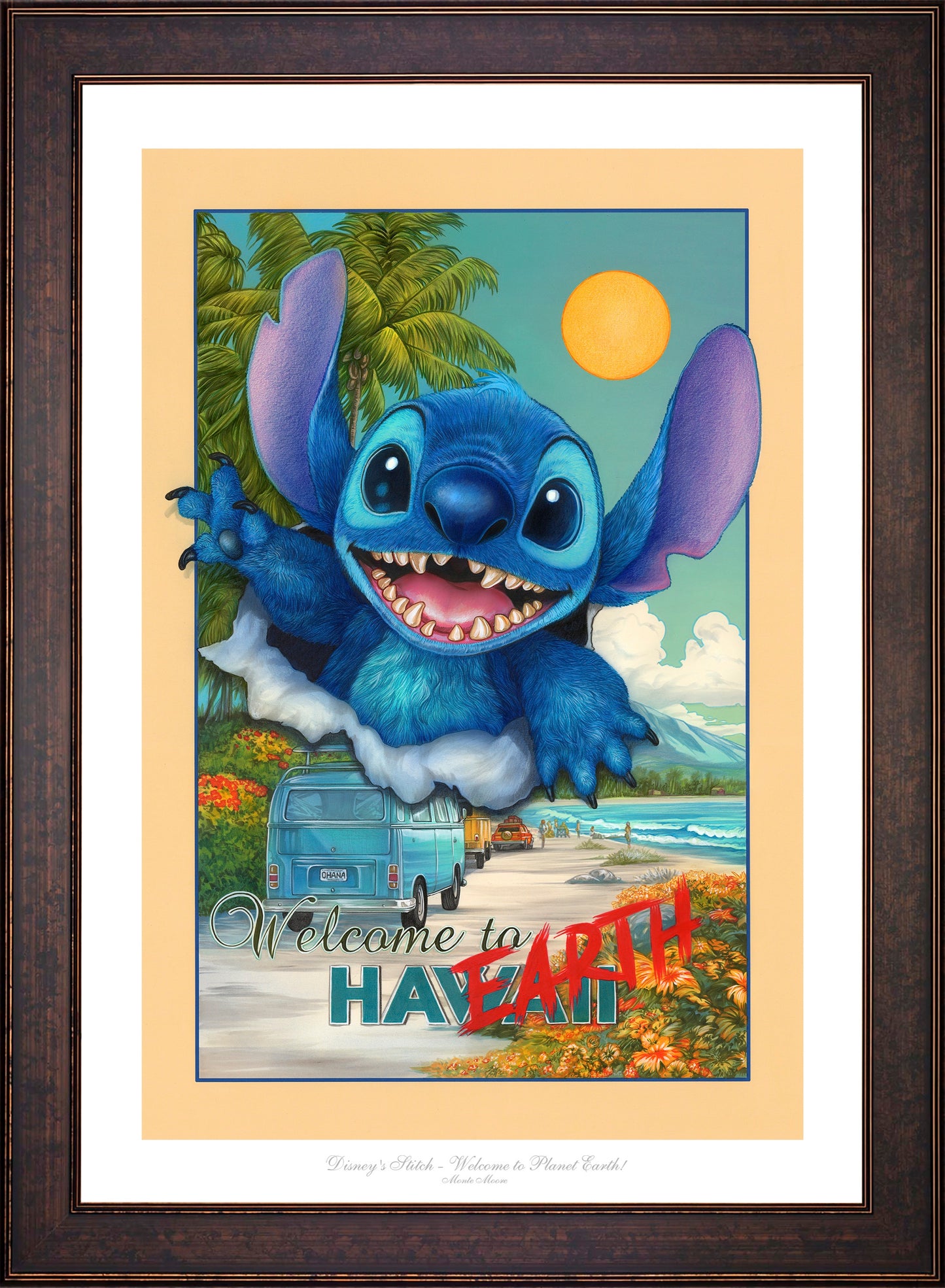 Disney's Stitch - Welcome to Planet Earth - Limited Edition Paper
