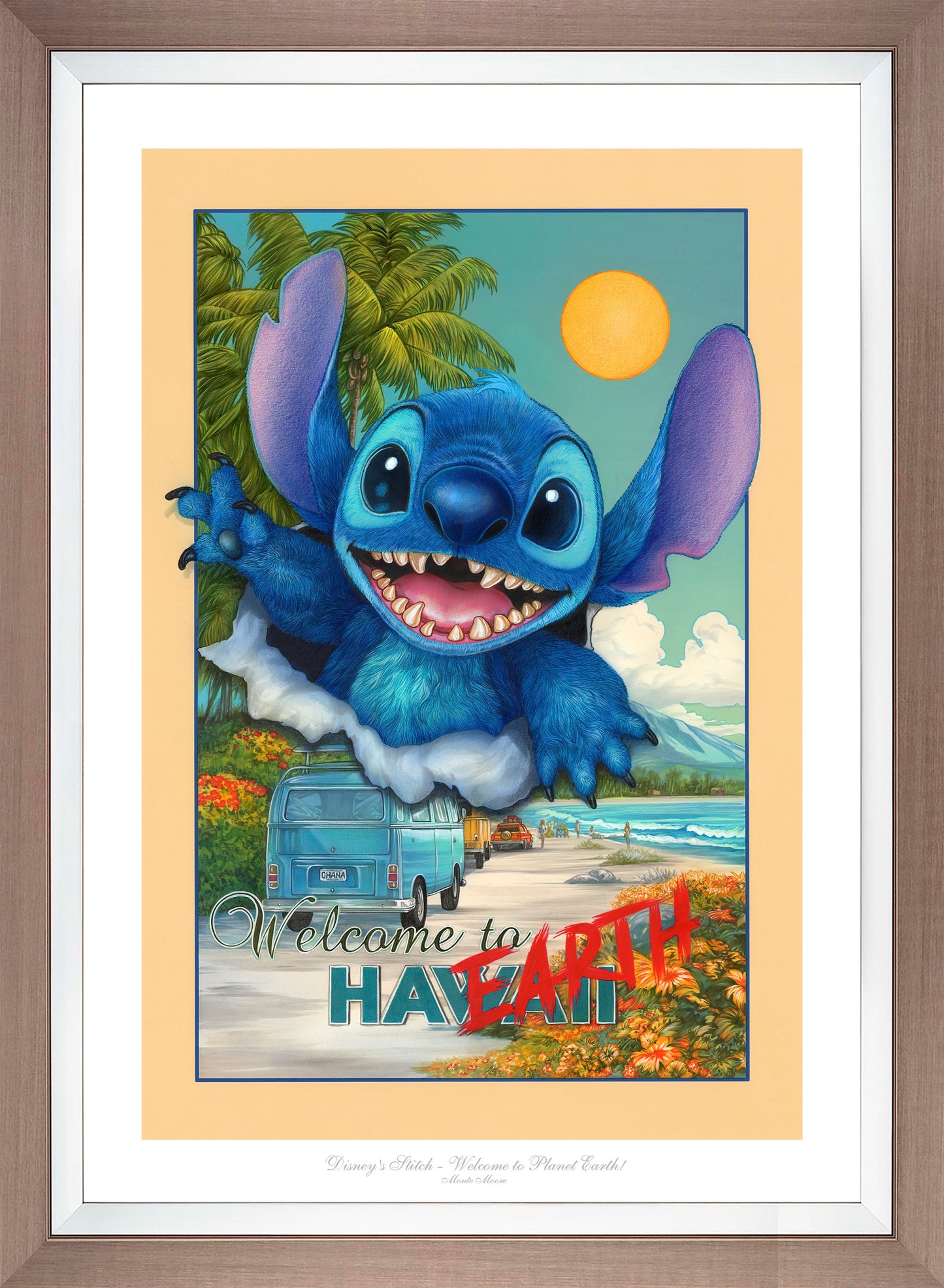 Disney's Stitch - Welcome to Planet Earth - Limited Edition Paper