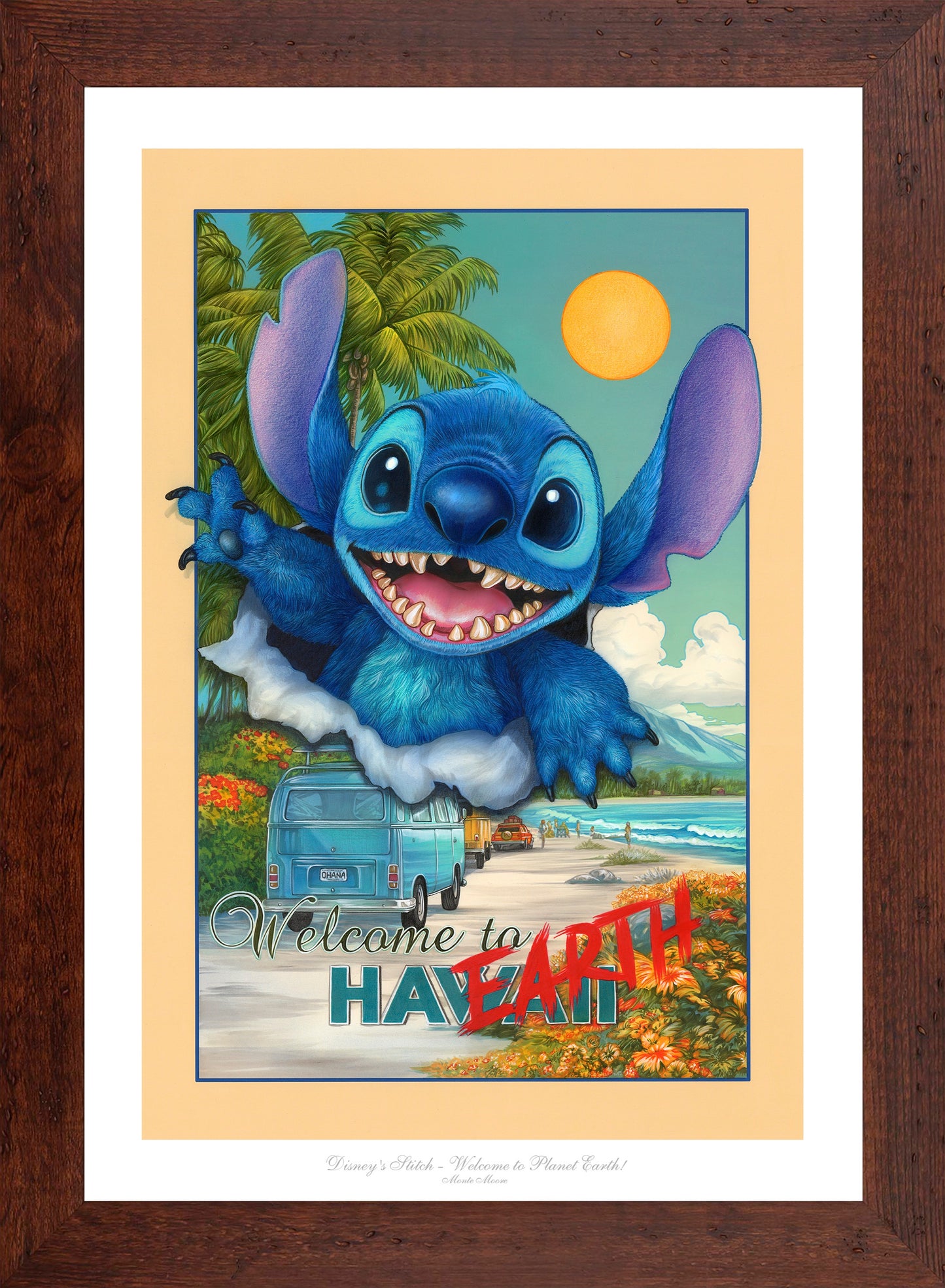 Disney's Stitch - Welcome to Planet Earth - Limited Edition Paper