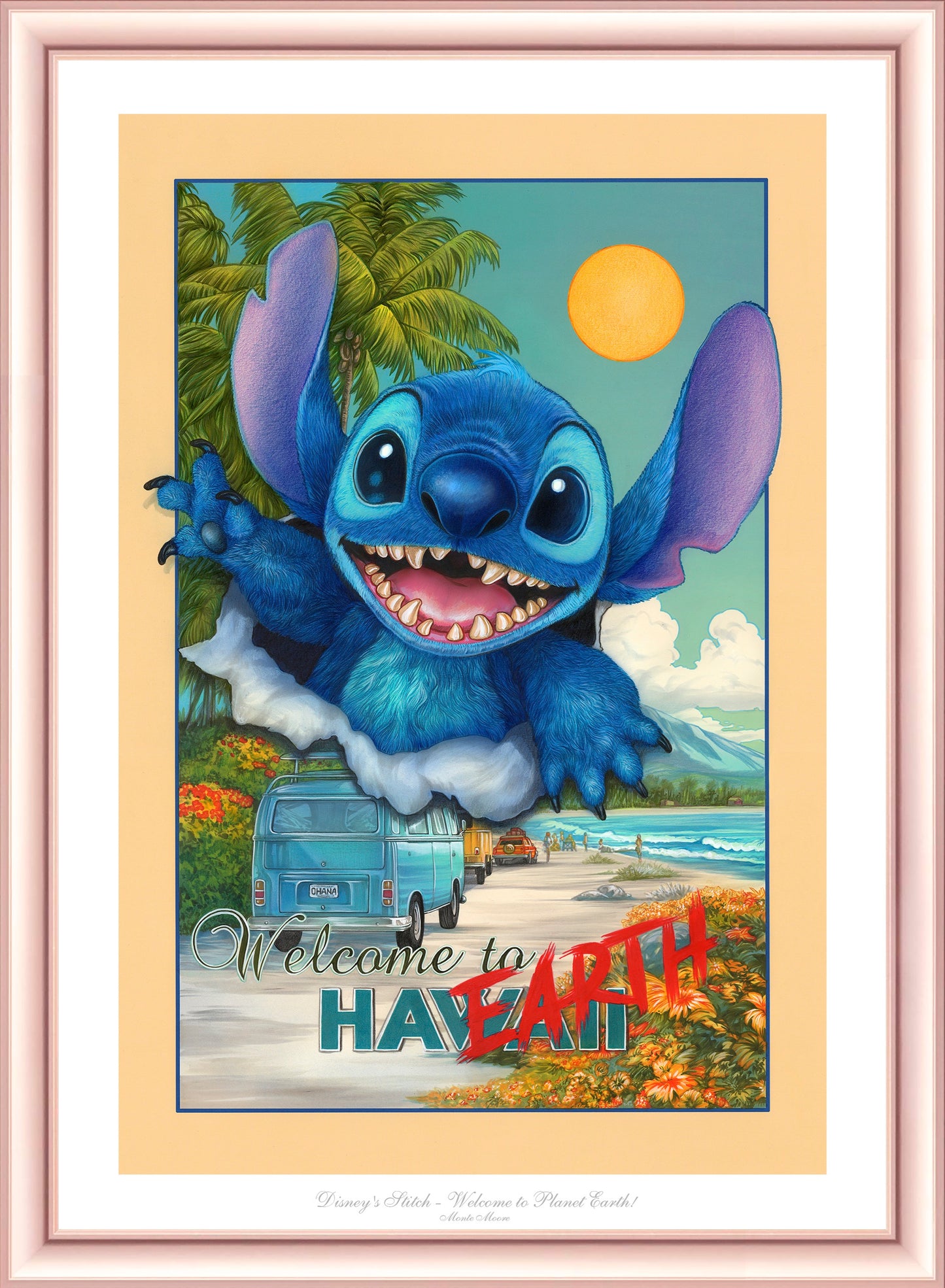 Disney's Stitch - Welcome to Planet Earth - Limited Edition Paper