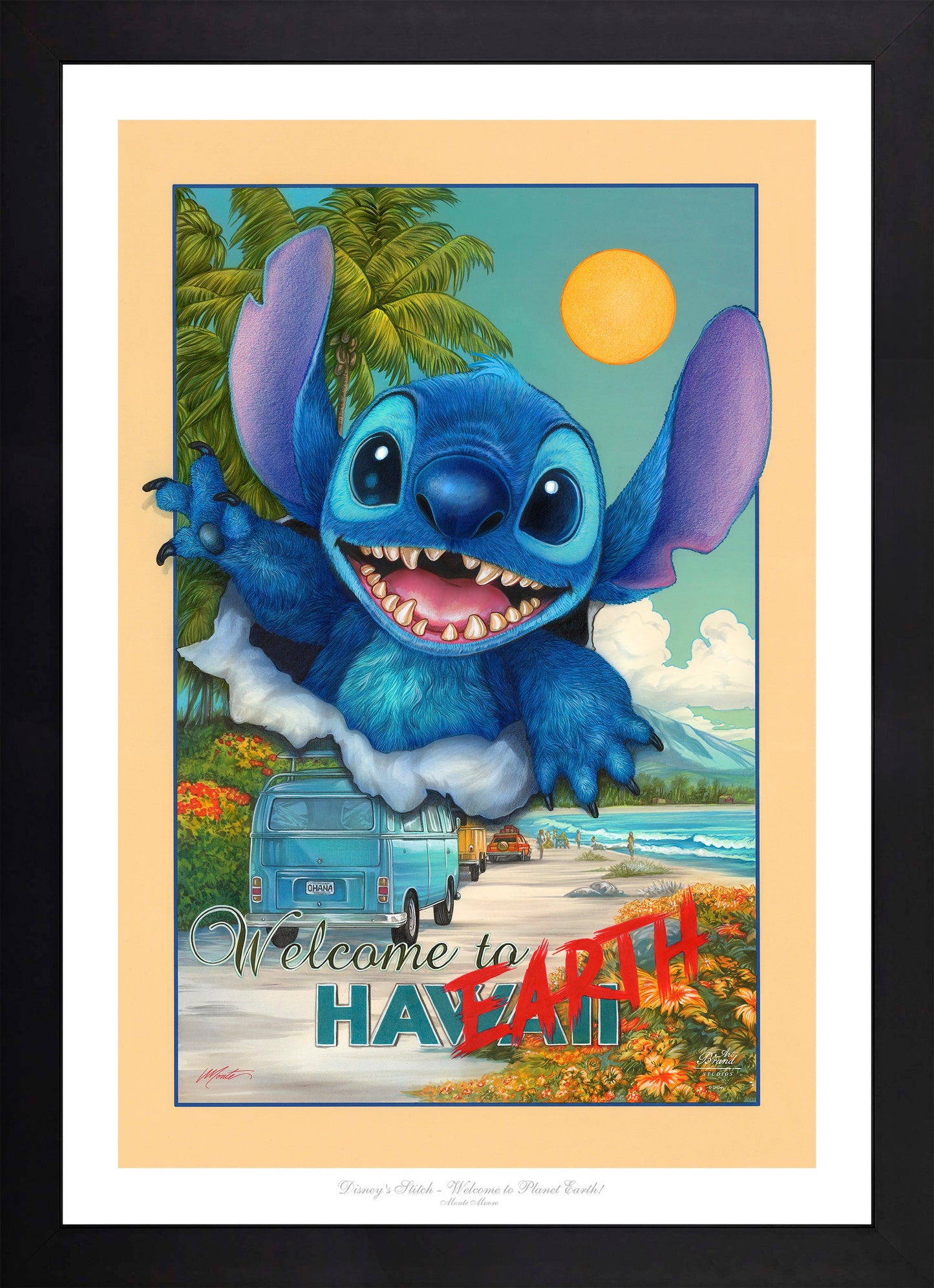 Disney's Stitch - Welcome to Planet Earth - Limited Edition Paper