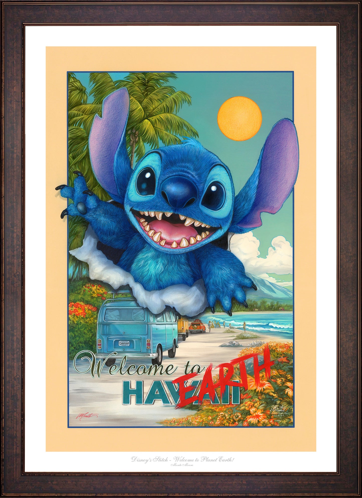 Disney's Stitch - Welcome to Planet Earth - Limited Edition Paper