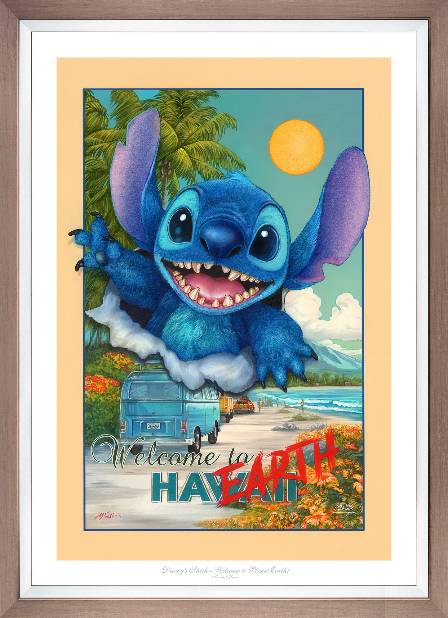 Disney's Stitch - Welcome to Planet Earth - Limited Edition Paper