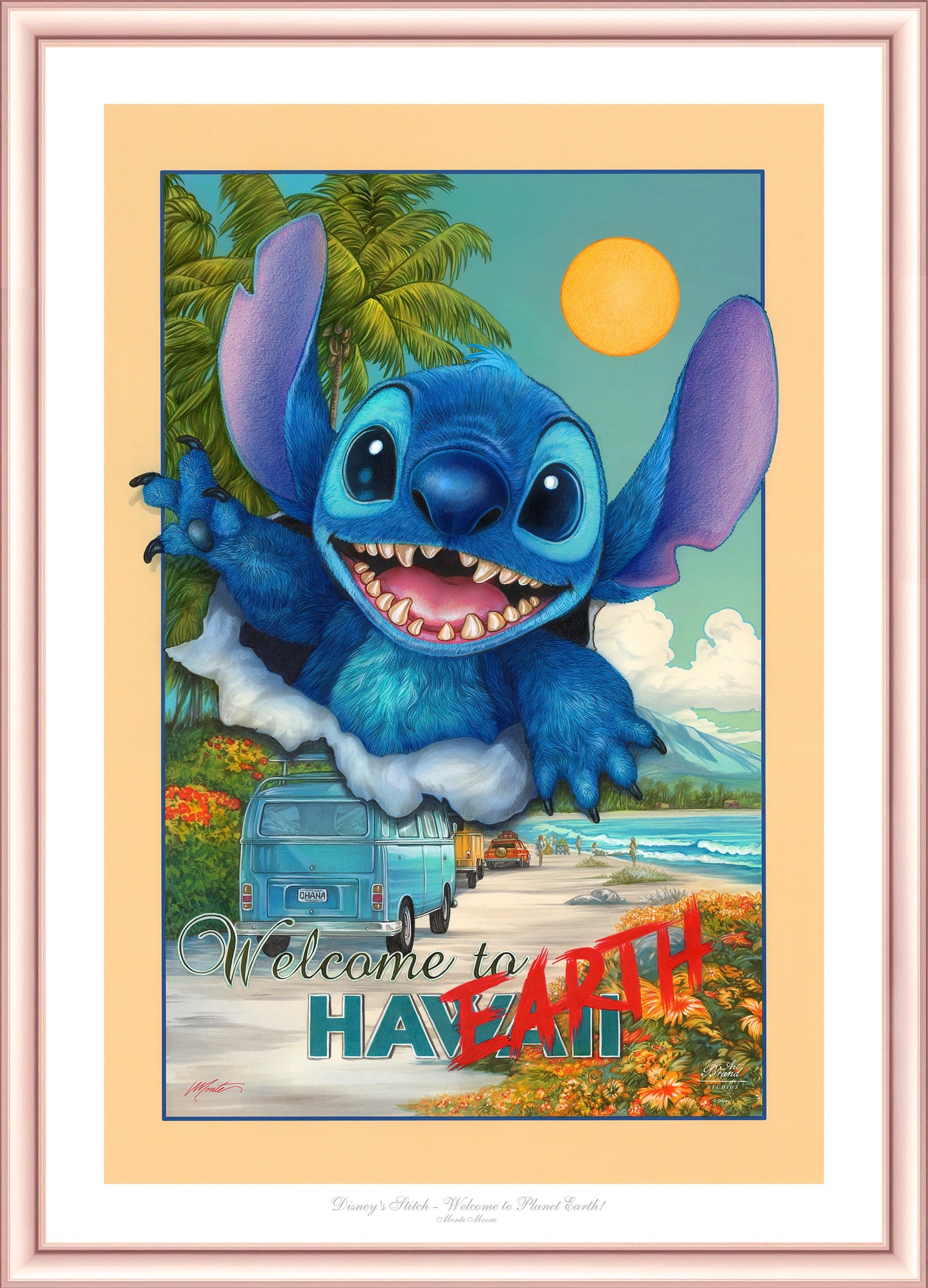 Disney's Stitch - Welcome to Planet Earth - Limited Edition Paper
