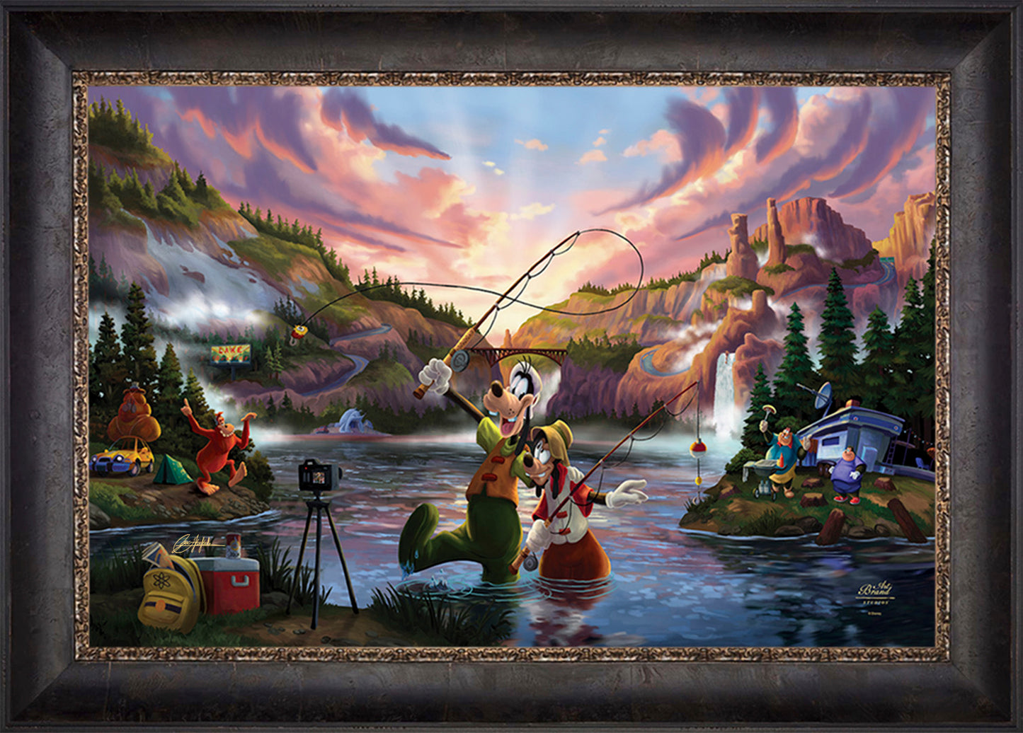 Disney's A Goofy Movie - Limited Edition Canvas