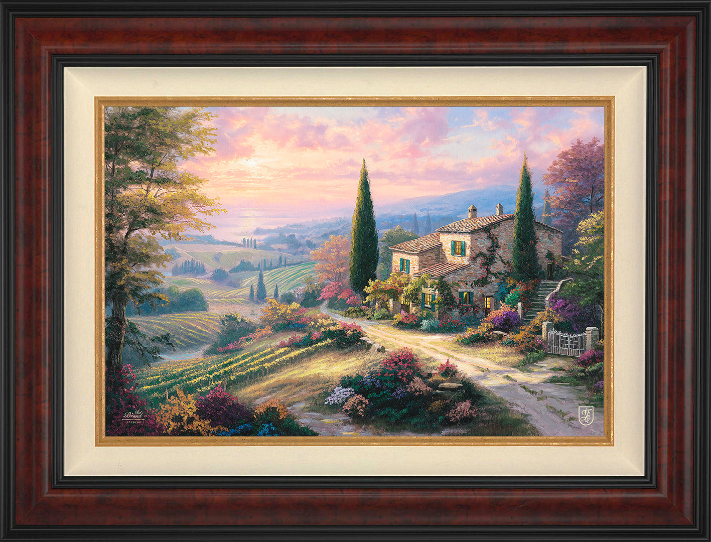 Tuscan Harvest Home - Limited Edition Canvas