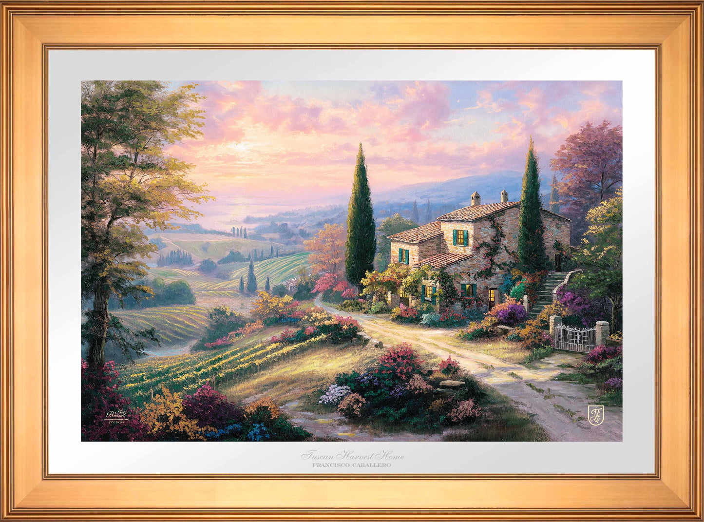 Tuscan Harvest Home - Limited Edition Paper