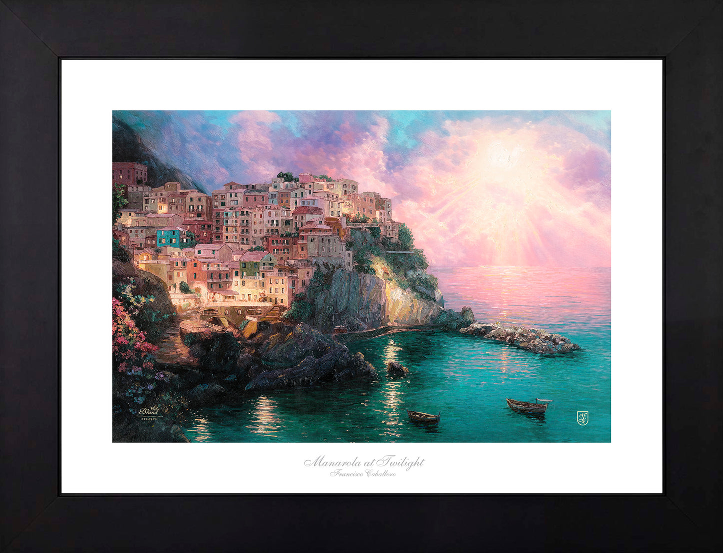 Manarola at Twilight - Limited Edition Paper