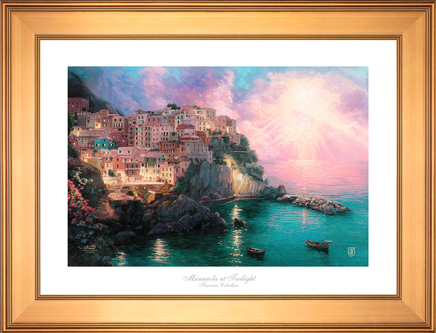 Manarola at Twilight - Limited Edition Paper