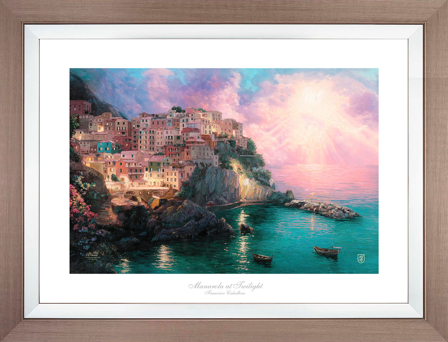 Manarola at Twilight - Limited Edition Paper
