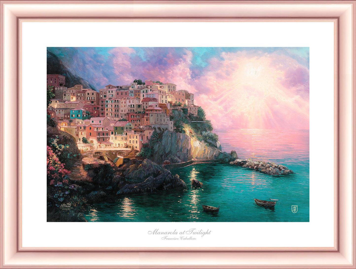 Manarola at Twilight - Limited Edition Paper
