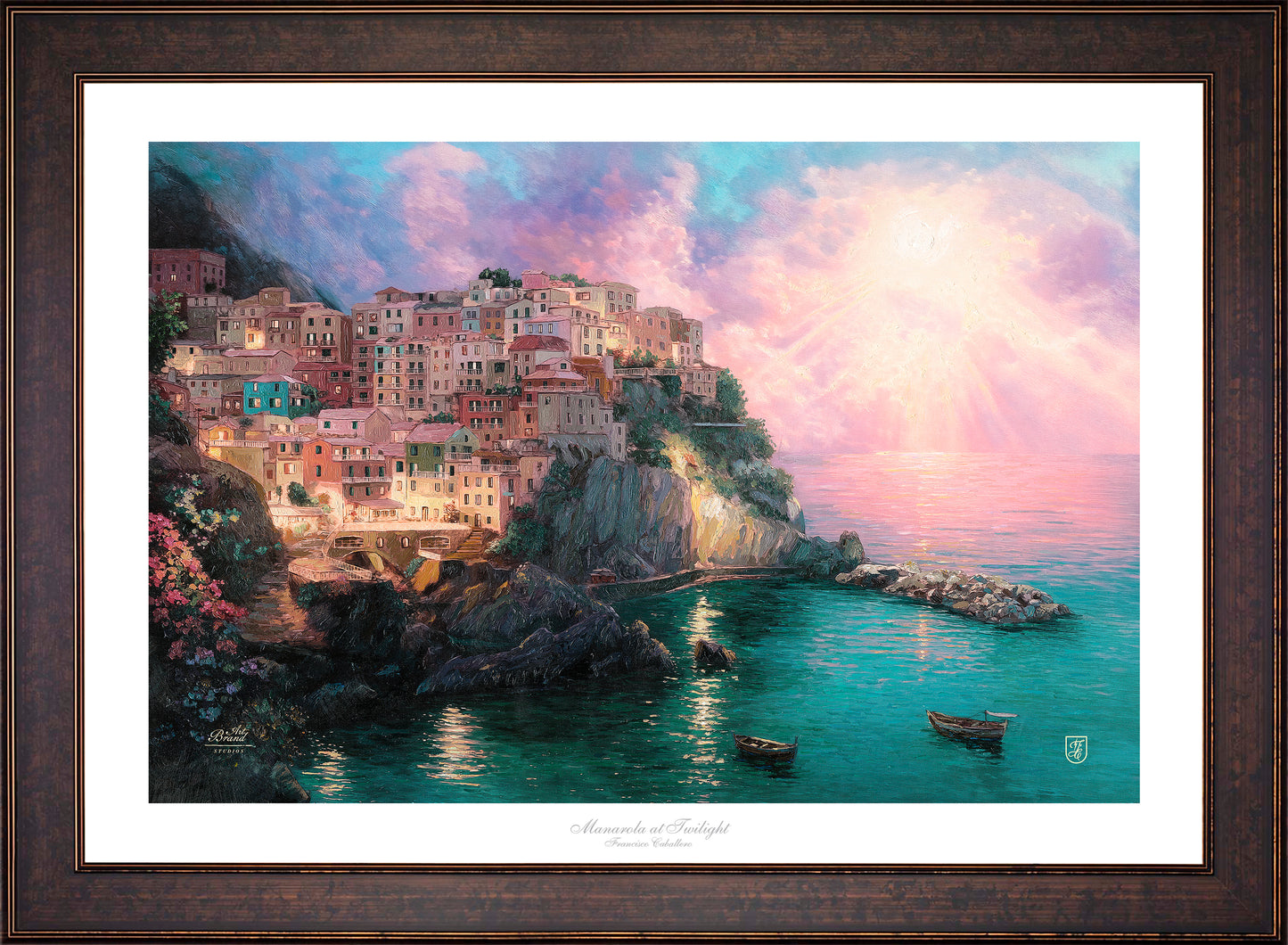 Manarola at Twilight - Limited Edition Paper